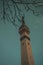 Close-up of the Soldiers and Sailors Monument in Indianapolis, United States