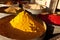 Close-up of spices in a Marrakesh souk