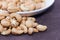 Close up of Stack of Cashews