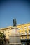 Close Up of the Statue of Carlo Felice, in the Centre of the Town of Cagliari, Italy