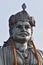 Close-up Statue of Raja Bhoj - 32 feet high, on Upper Lake, King Bhoj, who ruled from about 1010 to 1060, VIP Road, Bhopal