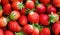 Close-up of Strawberries on the table.