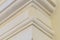 Close up of stucco molding background