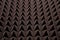 Close up of studio sound acoustical foam Background