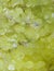 Close up sulfur crystal texture, mineral