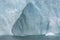 Close up of a tabular iceberg at Horseshoe Island, Antarctic Peninsula, Antarctica