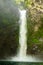 Close up on Tappiyah tropical waterfall in Batad, Philippines