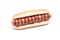 Close up of tasty hotdog