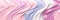 Close Up Texture Of Neapolitan Ice Cream Banner Panorama