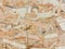 Close up texture of oriented strand board - OSB