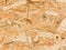 Close up texture of oriented strand board (OSB)