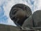 Close up of the Tian Tan Buddha statue