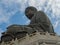 Close up of the Tian Tan Buddha statue