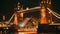 Close-up of Tower Bridge London Lift Opening