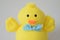 Close-up of toy Easter duck.