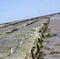 Close up of traditional oyster farm at Noirmoutier