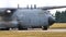 Close up of Transall C-160G Gabriel electronic warfare military aircraft