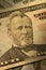 Close-up of Ulysses S. Grant on the $50 bill