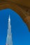 Close up up Burj Khalifa Tower