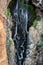 Close up of Upper Frijoles Falls