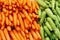 Close up of vegetables on market stand