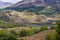 A close up view across the valley at Glenfinnan, Scotland