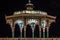 Close up view of Bandstand near the beach.