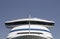 Close up view of big cruise ship