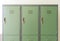 Close up view of the closed locker