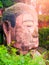 Close-up view of Dafo - Giant Buddha statue in Leshan, Sichuan Province, China