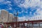 Close-up view of Darling Harbour in central Sydney