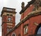 a close up view of the entrance and clock tower to the market hall in ashton under lyne built in 1829
