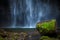 Close up view of the famous Multnomah Falls, in Oregon