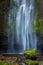 Close up view of the famous Multnomah Falls, in Oregon