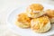 Close Up View of Homemade Scones on the Table