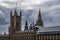 Close up view of Houses of Parliament and Big Ben.