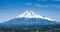 Close-up View of Mount Fuji