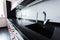 close up view of sink and faucets in kitchen