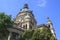 Close up view of St. Stephen& x27;s Basilica in Budapest, Hungary