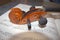 Close up of a violin, stringed musical instrument