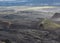 Close up of volcanic formations and Vatnajokull glacier, Kverkfjoll, Highlands of Iceland, Europe