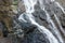 Close up Waterfall around stones at Khao Yai National Park - Nakhon Nayok Province, Thailand.