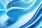 a close up of a wave on a blue background, inspired by Zaha Hadid, abstract illusionism, pastel colorful mold, Generative AI