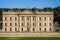 Close up of the Western face of Chatsworth House at Chatsworth, Derbyshire, UK