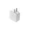 Close-Up a white plug adaptor