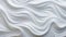 A close up of a white wavy fabric texture, AI