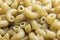 Close up of whole wheat elbow macaroni