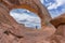 A close up of Wilson arch near to Maob, Utah