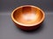 close up wooden bowl on tabel , AI Generated