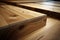 close-up of wooden flooring, part of eco-friendly building project